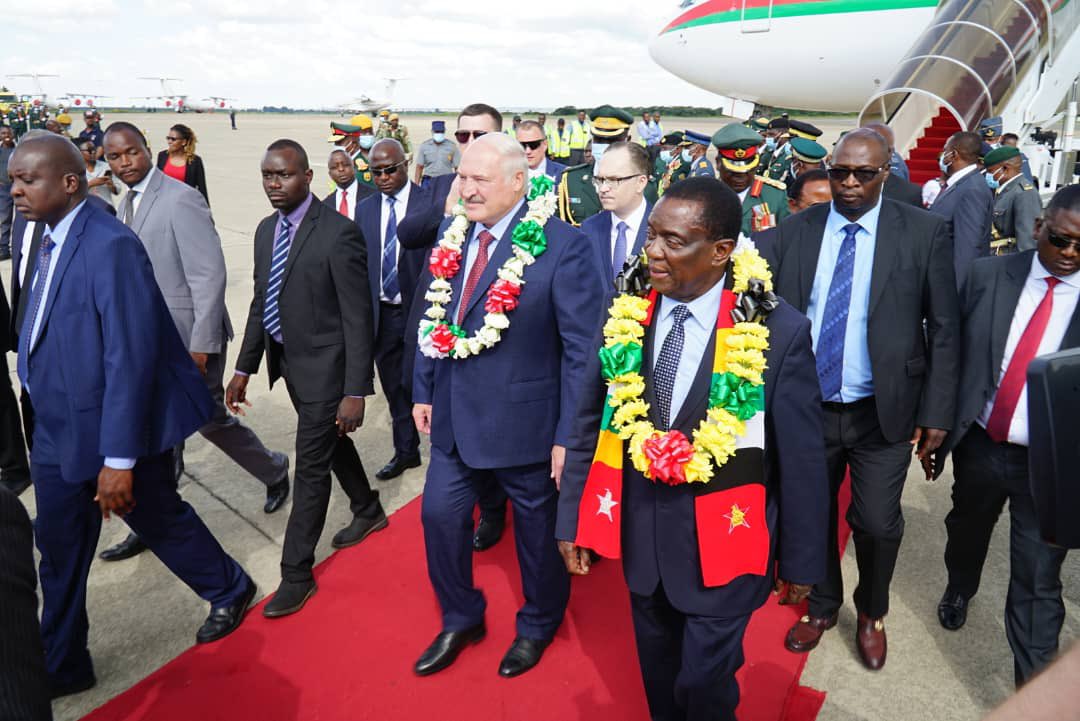 Zimbabwe : le président biélorusse en visite d’Etat de trois jours