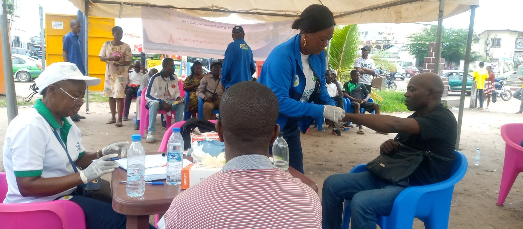 Congo : plus de 15 000 personnes dépistées du VIH et de l’hépatite B