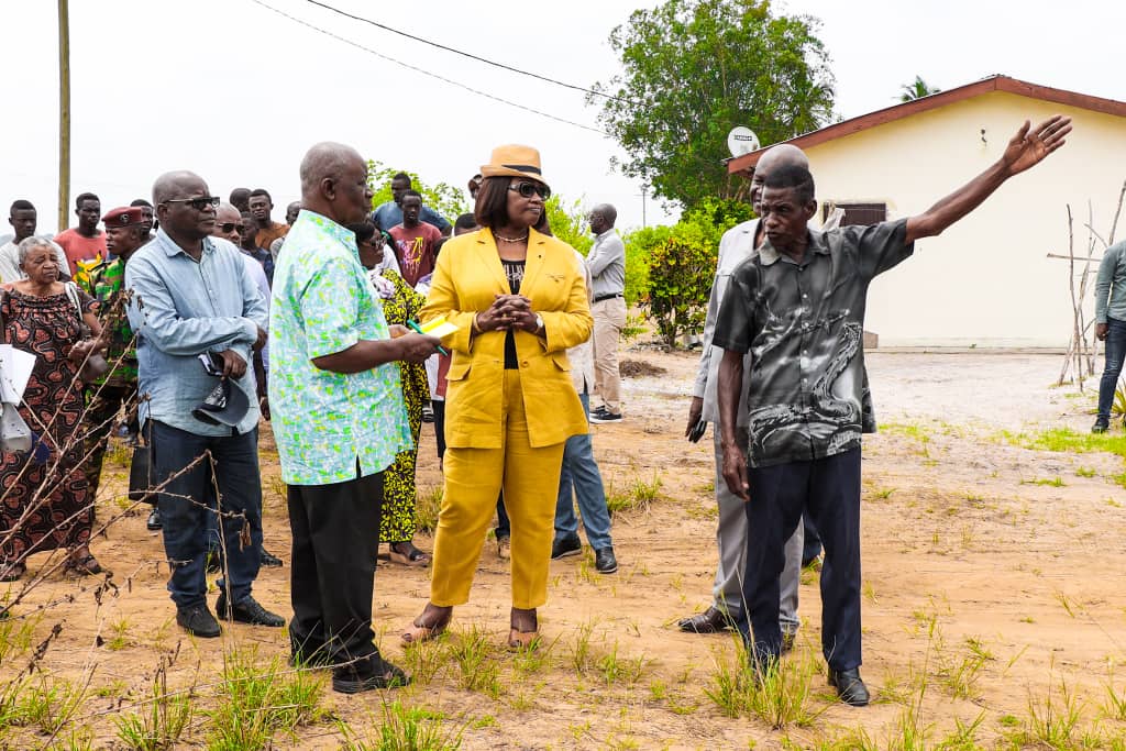 Congo : visite du site du futur laboratoire vétérinaire de Oyo