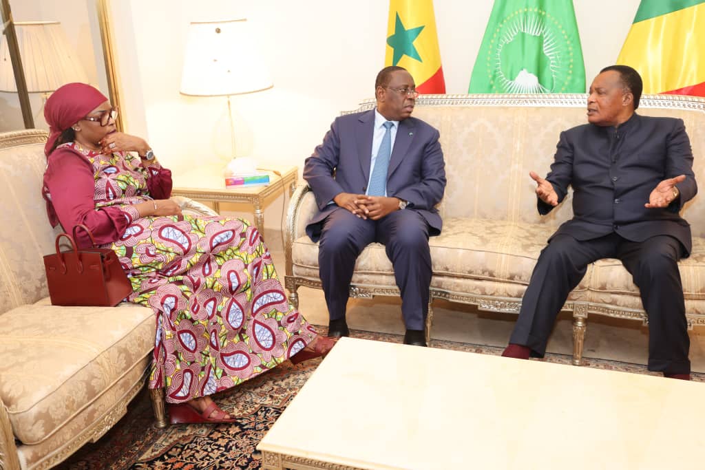 Congo : le président Macky Sall et son épouse séjournent à Oyo