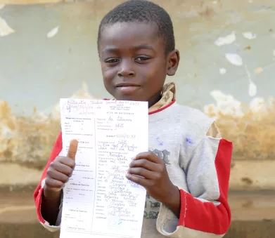 Congo : l’Ocla va délivrer des actes de naissance à plus de 6000 enfants