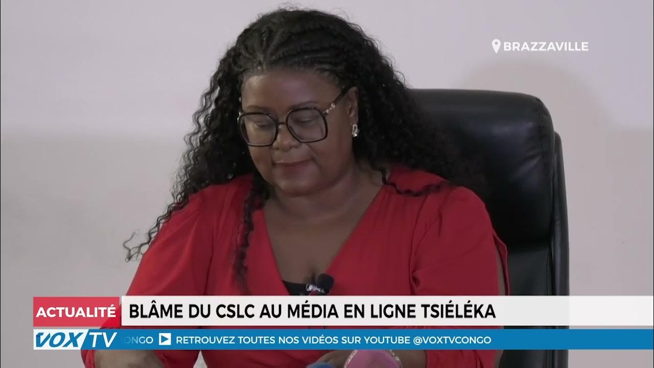 Congo : la chaîne Tsiéléka écope d’un blâme