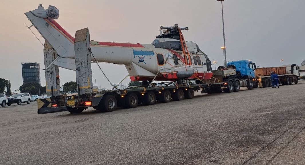 En Angola, AGL exporte un hélicoptère de plus de 6 tonnes vers la France