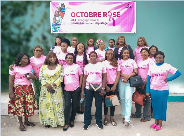 Congo : AGL Brazzaville et sa filiale TBC sensibilisent contre le cancer du sein