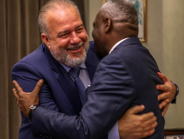 Congo : fin de la visite de Manuel Marrero