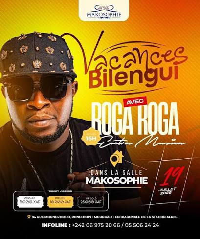 Roga-Roga sur scène à Makosophie le 19 juillet