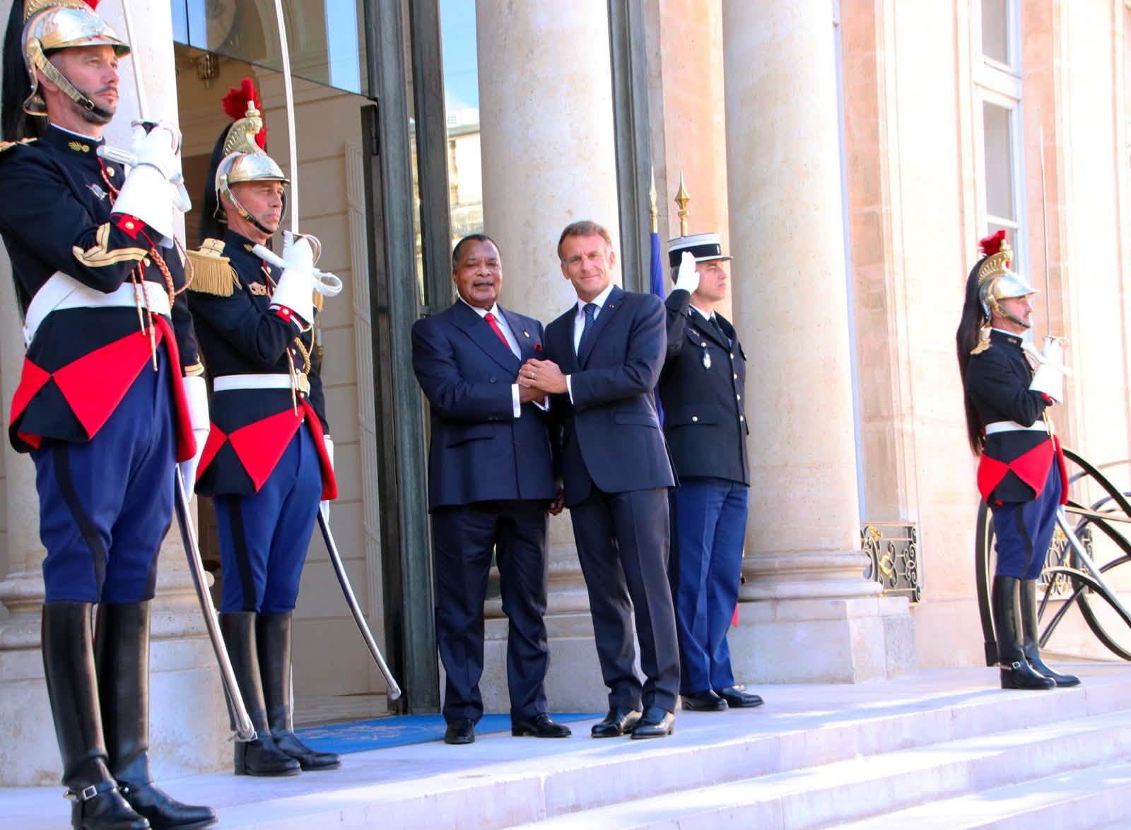 Congo-France : Denis Sassou N’Guesso reçu à l’Élysée par Emmanuel Macron