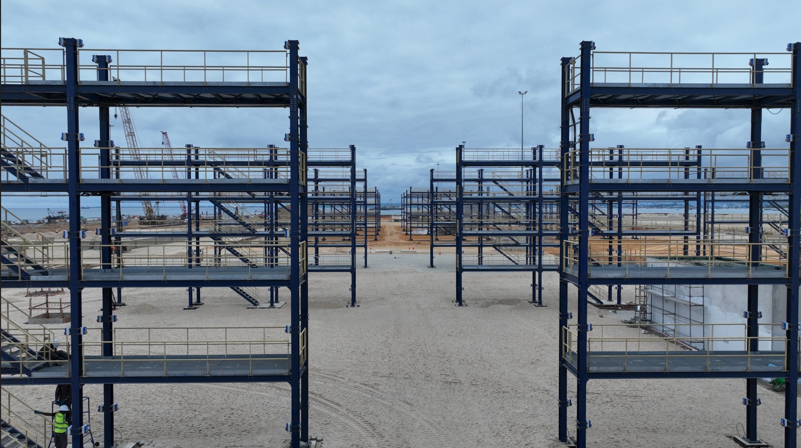 Congo Terminal achève la construction du parc frigorifique de la nouvelle plateforme portuaire du Môle Est